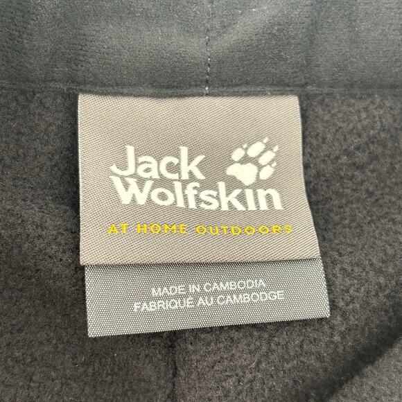 Jack Wolfskin Kids Ski Snowboard Winter Outdoor Trousers Pants Kids 3/4 Black - Picture 3 of 5